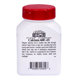 21st Century Calcium 600 + D Caplets For Bone Health, Pack of 75's