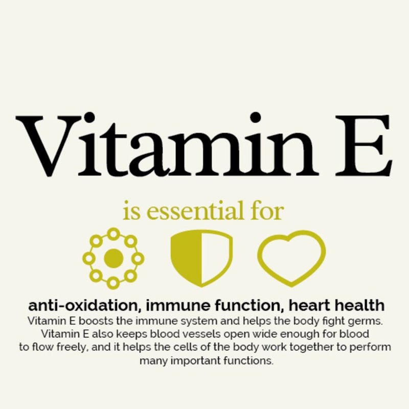 21st Century E-400 Vitamin E 400IU Softgel For Immune & Heart Support, Pack of 110's