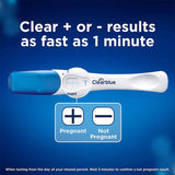 Clear Blue Plus Rapid Detection Pregnancy Tests Kit, Pack of 2's