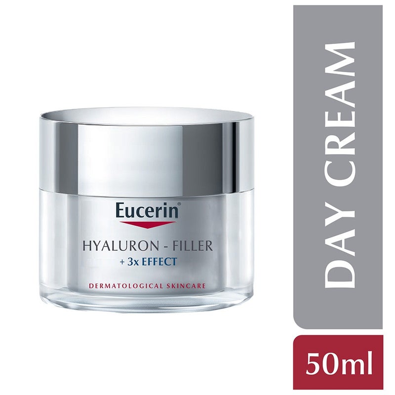 Eucerin Hyaluron-Filler 3x Effect Anti-Wrinkle Day Cream With SPF 15 for Dry Skin 50ml