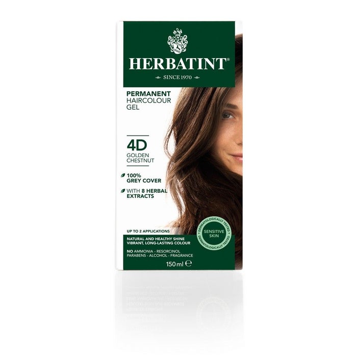 Herbatint 4D Golden Chestnut Hair Colour Gel 150 mL