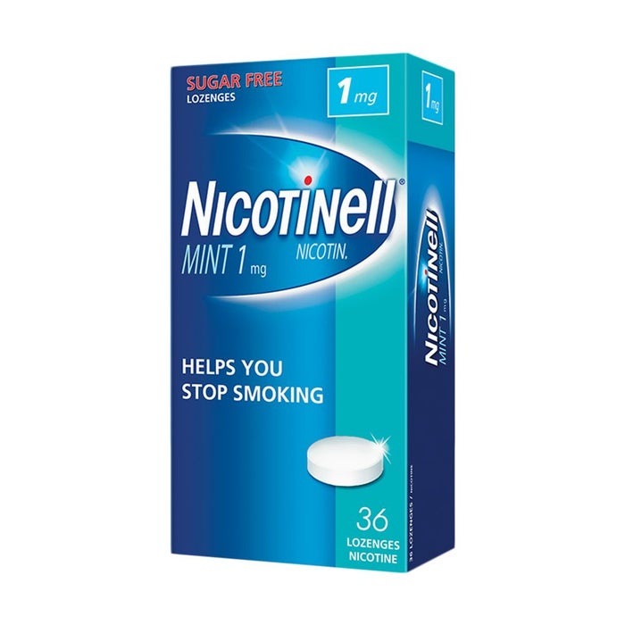 Nicotinell 1 mg Nicotine Lozenges Mint 36's