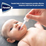 Panadol 120mg/5ml Paracetamol Suspension, Fever And Pain Relief For Baby & Infant 100ml