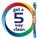 Oral-B Complete 5 Way Clean 40 Medium Toothbrush, Assorted Pack of 1+1