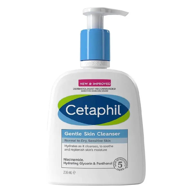 Cetaphil Gentle Skin Cleanser For Normal to Dry, Sensitive Skin 236ml Cetaphil