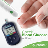 OneTouch Select Plus Blood Sugar Test Strips, Pack of 50s