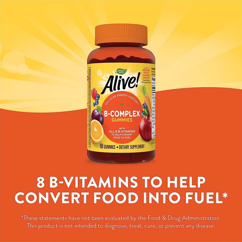 Alive B-Complex Gummies 60's