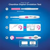 Clear Blue Digital Ovulation Tests Kit, Pack of 10's