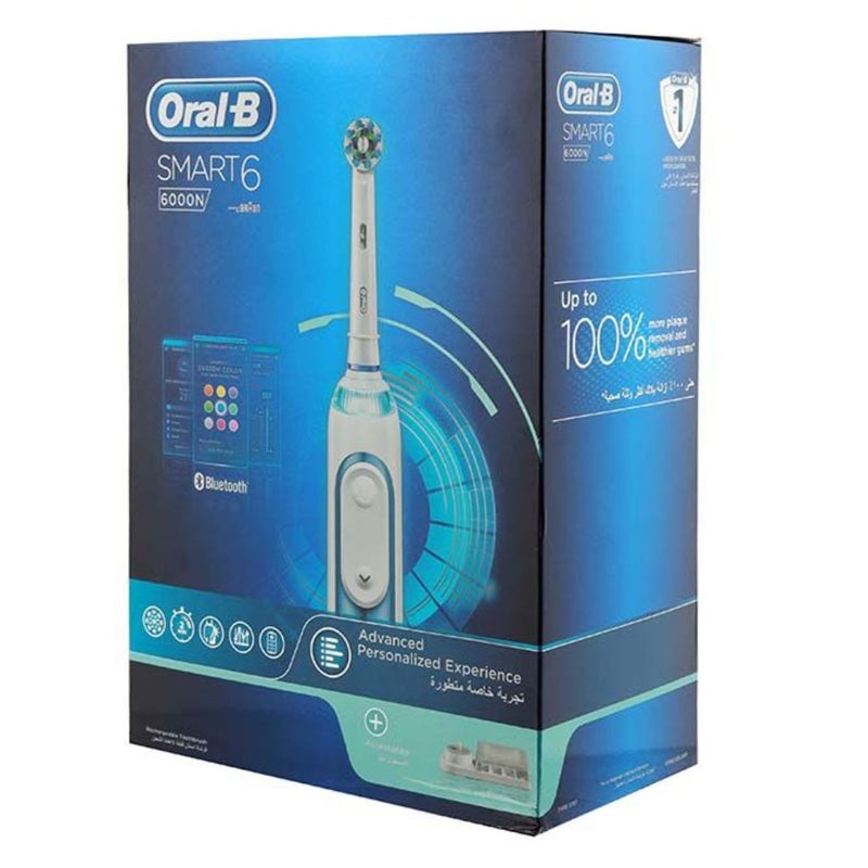 Braun Oral B Smart 6 6000N Rechargeable Toothbrush D700.535.5X