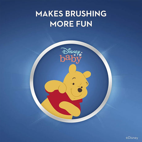 Oral-B Baby Manual Toothbrush Winnie The Pooh, For 0-2 Years Kids, Assorted Color, Pack of 1's