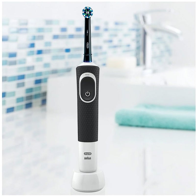 Braun Oral B Vitality100 Cross Action Toothbrush Black D100.413.1