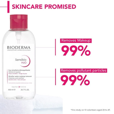 Bioderma Sensibio H2O Cleansing & Make up Removing Micellar Water 850ml