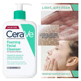 CeraVe Fragrance Free Foaming Cleanser For Normal To Oily Skin 473ml