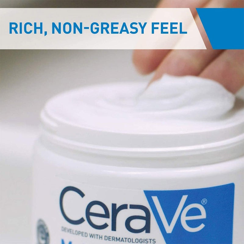 CeraVe Fragrance Free Moisturising Cream For Dry To Very Dry Skin 454g