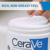 CeraVe Fragrance Free Moisturising Cream For Dry To Very Dry Skin 454g