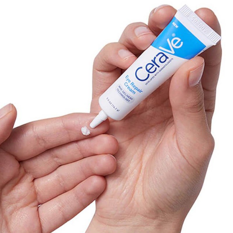 CeraVe Eye Repair Cream With Hyaluronic Acid For Dark Circles & Puffiness 14ml