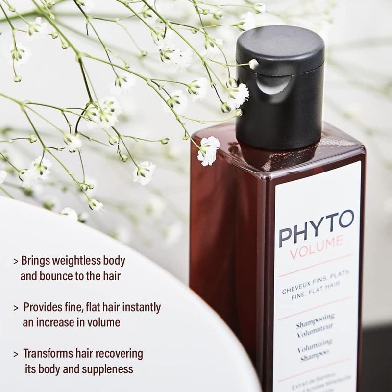 Phyto Phytovolume Volumizing Shampoo For Fine & Flat Hair 250ml