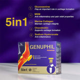 Eva Pharma Genuphil Advance 5-In-One Oral Powder Sachets For Healthy Joints, Pack of 30's