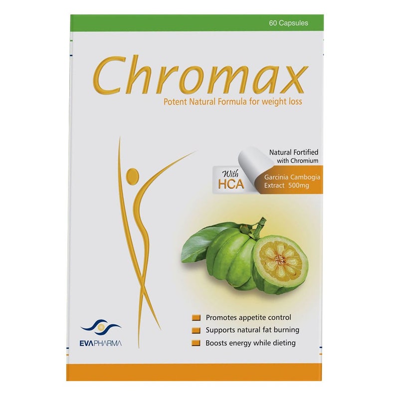 Eva Pharma Chromax Capsules For Weight Loss, Pack of 60's