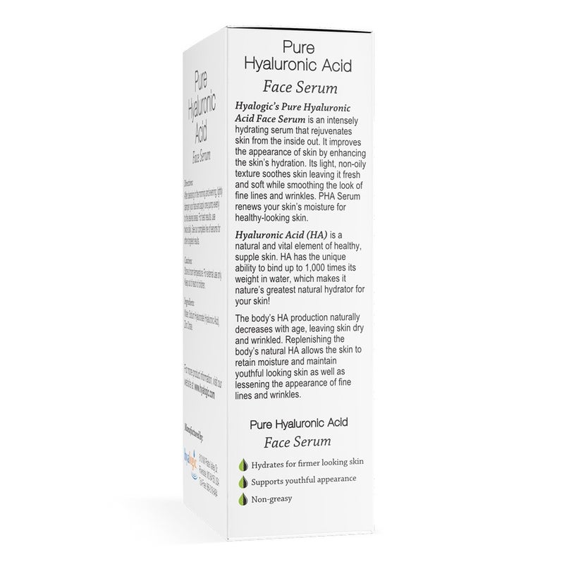 Hyalogic Episilk Pure Hyaluronic Acid Serum To Replenishes And Moisturises Facial Skin 30ml