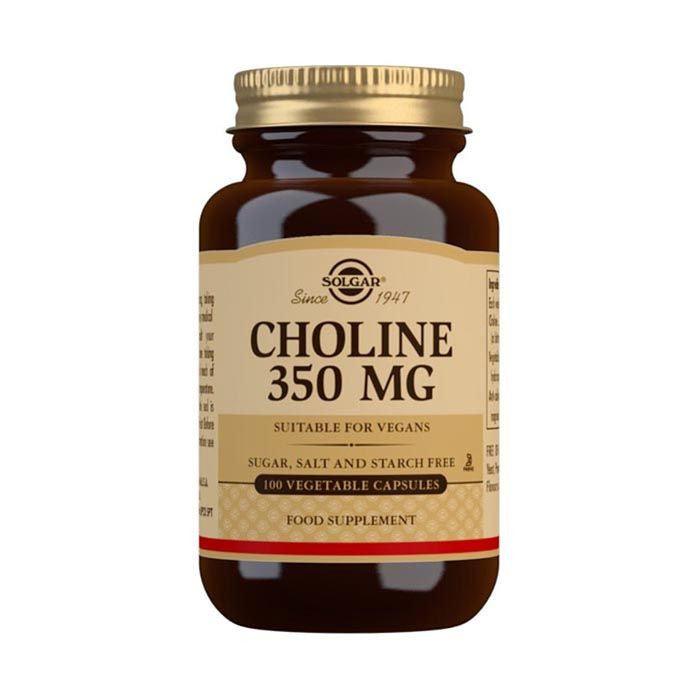 Solgar Choline Vegicaps 100's