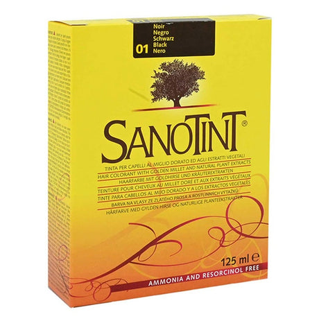 Sanotint Classic Ammonia Free Hair Color 01 Black 125ml