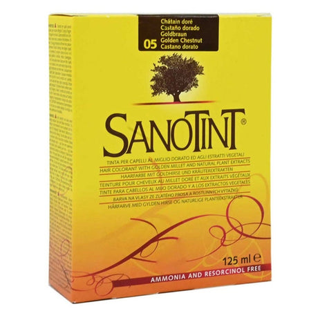 Sanotint Classic Ammonia Free Hair Color 05 Golden Chestnut 125ml