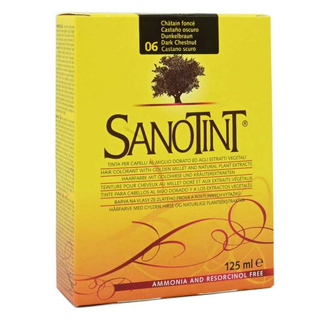 Sanotint Classic Ammonia Free Hair Color 06 Dark Chestnut 125ml