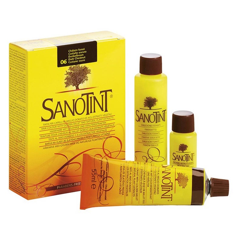 Sanotint Classic Ammonia Free Hair Color 06 Dark Chestnut 125ml