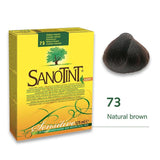 Sanotint Light Sensitive PPD Free Hair Color 73 Natural Brown 125ml