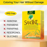 Sanotint Light Sensitive PPD Free Hair Color 73 Natural Brown 125ml