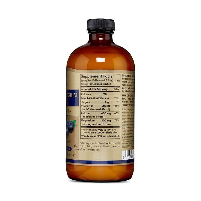 Solgar Liquid Calcium Magnesium With Vitamin D3