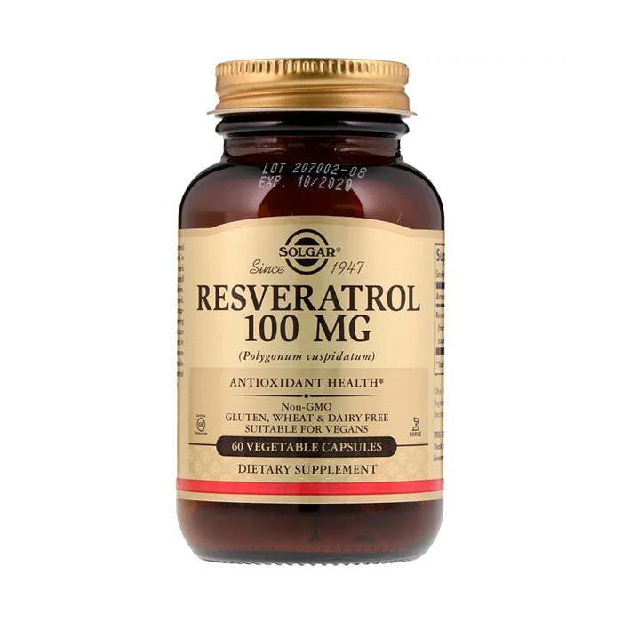 Solgar Resveratrol 100 mg 60's