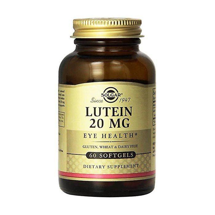 Solgar Lutein 20 mg 60 Softgels