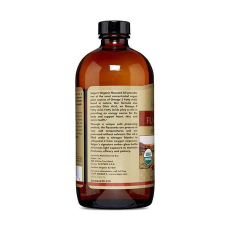 Solgar Earth Source Flaxseed Oil 16oz