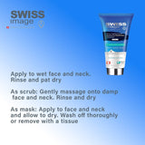 Swiss Image Essential Care Pore Tightening & Mattifying 3-In-1 Charcoal Cleanser 100ml