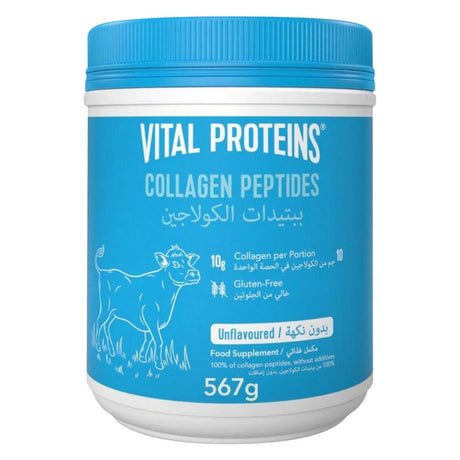 Vital Proteins Bovine Sourced Collagen Peptides Unflavoured Powder For Hair, Skin & Nails 567g Vital Proteins