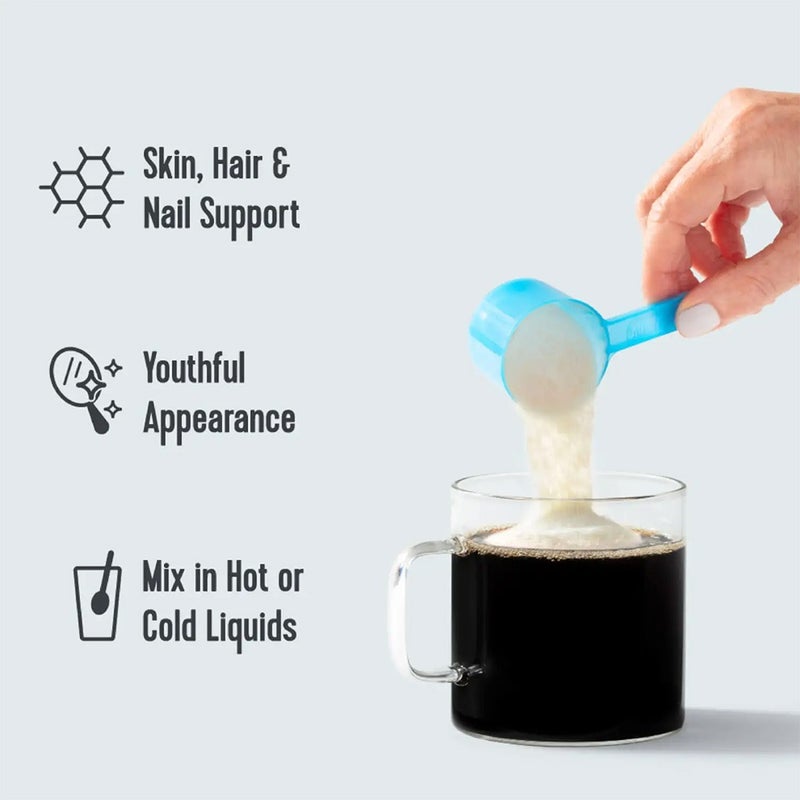 Vital Proteins Bovine Sourced Collagen Peptides Unflavoured Powder For Hair, Skin & Nails 567g Vital Proteins