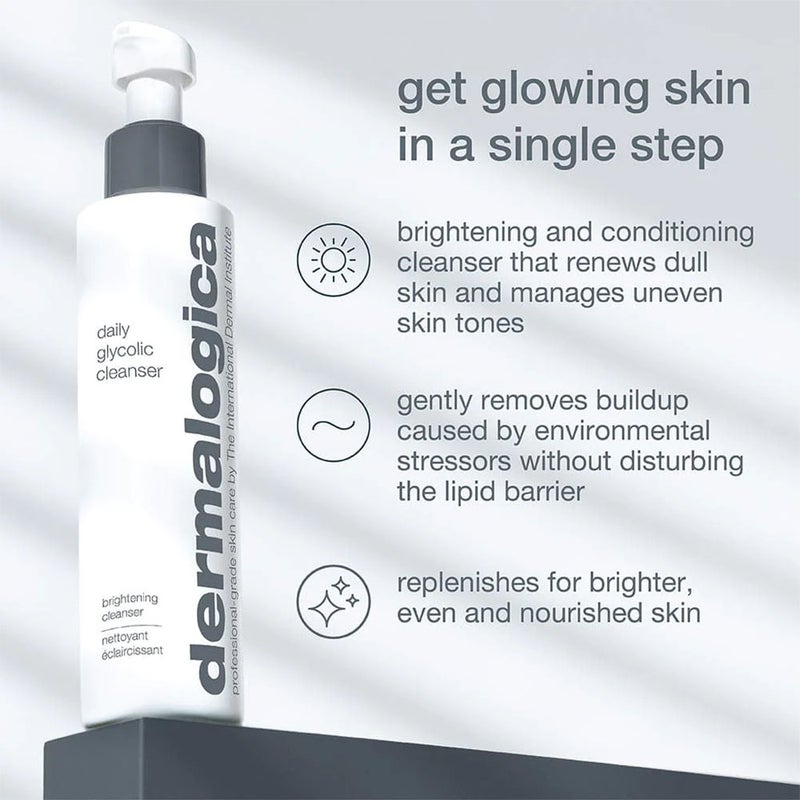 Dermalogica Daily Brightening Glycolic AHA Cleanser 150ml