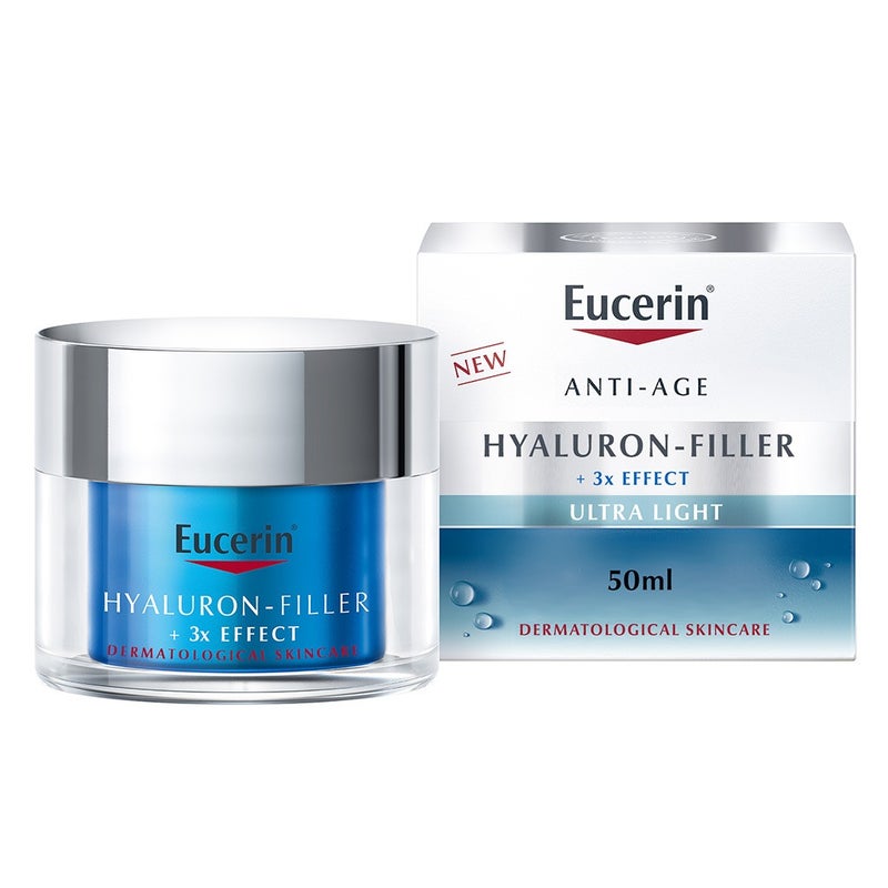 Eucerin Hyaluron-Filler 3x Effect Anti-Aging Moisture Booster Night For Fine Lines 50ml