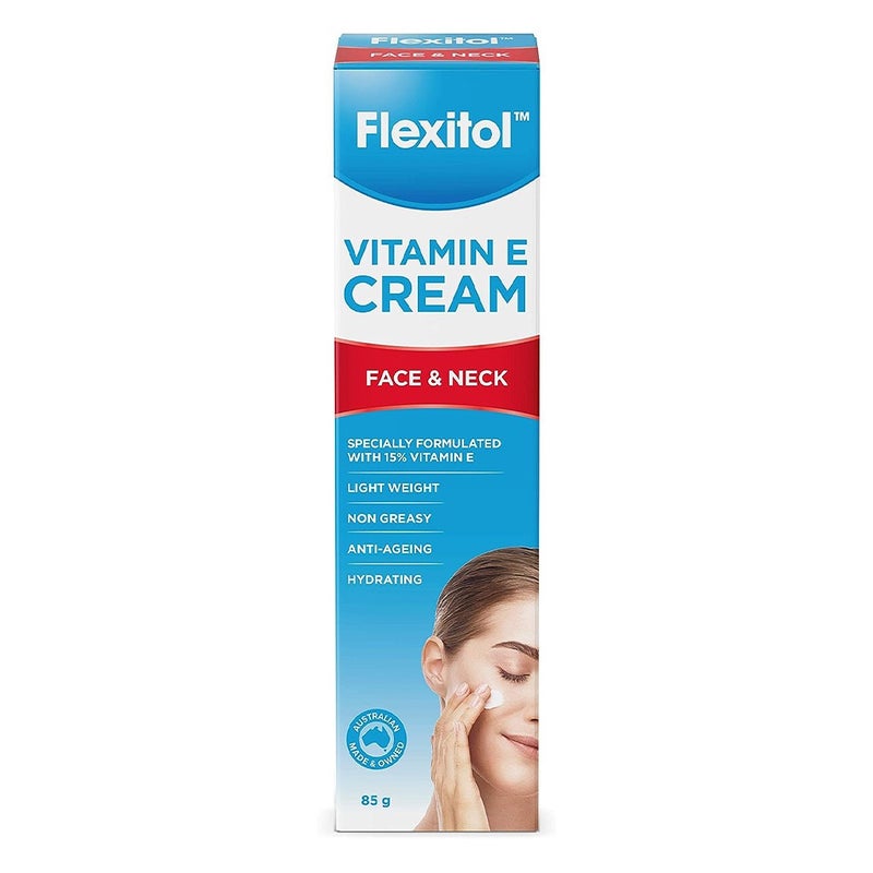 Flexitol Vitamin E Face & Neck Anti-Ageing Cream 85g