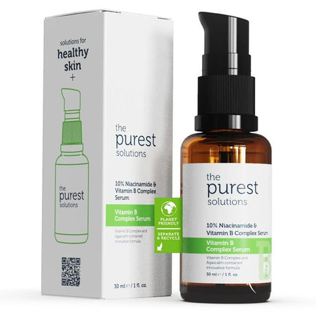 The Purest Solutions 10% Niacinamide + Vitamin B Complex Facial Serum 30ml