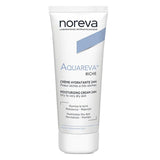 Noreva Aquareva Rich 24-hour Moisturizing Face Cream For Dry And Dehydrated Skin 40ml