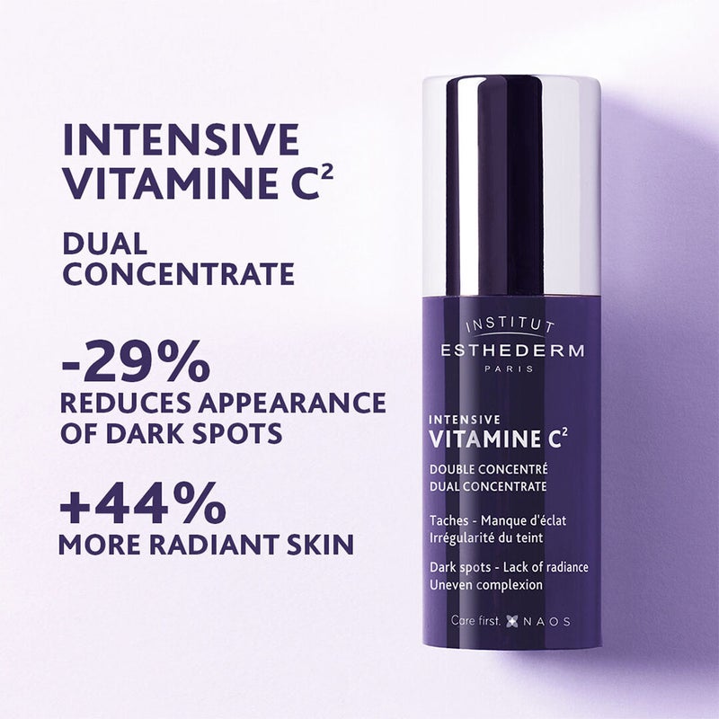 Institut Esthederm Intensive Vitamin C2 Dual Concentrate Face Serum For Dark Spot & Uneven Complexion 10ml