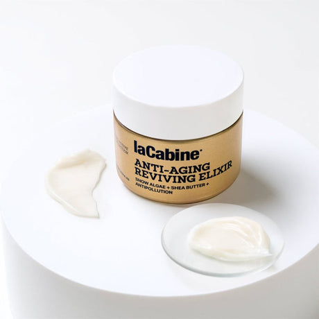 LaCabine Anti-Aging Reviving Elixir Facial Cream With Snow Algae, Shea Butter & Anti-Pollution Shield For All Skin Types 50ml