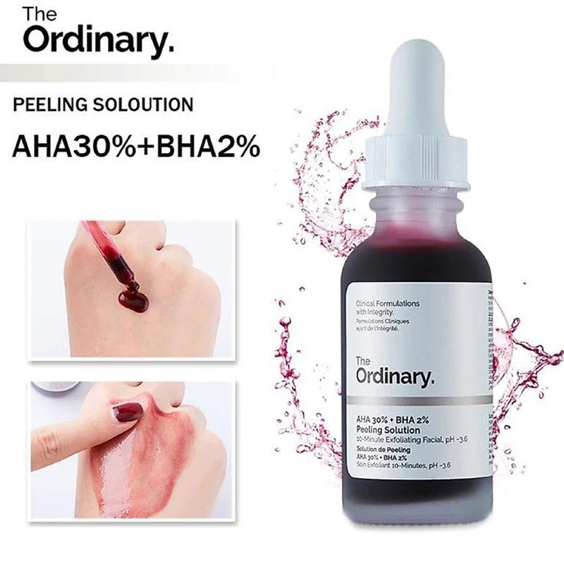 The Ordinary AHA 30% & BHA 2% Peeling Solution For Brighter Skin 30ml