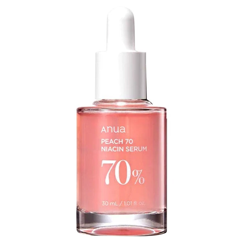 Anua Peach 70 With 5% Niacinamide Skin Brightening Facial Serum For Dry Skin 30ml