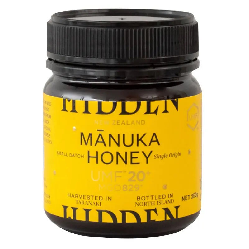 Hidden Honey 829+ MGO & UMF 20+ Manuka Honey 250g Hidden Honey
