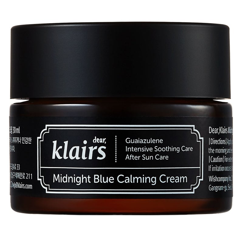 Dear Klairs Midnight Blue Intensive Soothing Care Calming Face Cream 30ml Dear Klairs