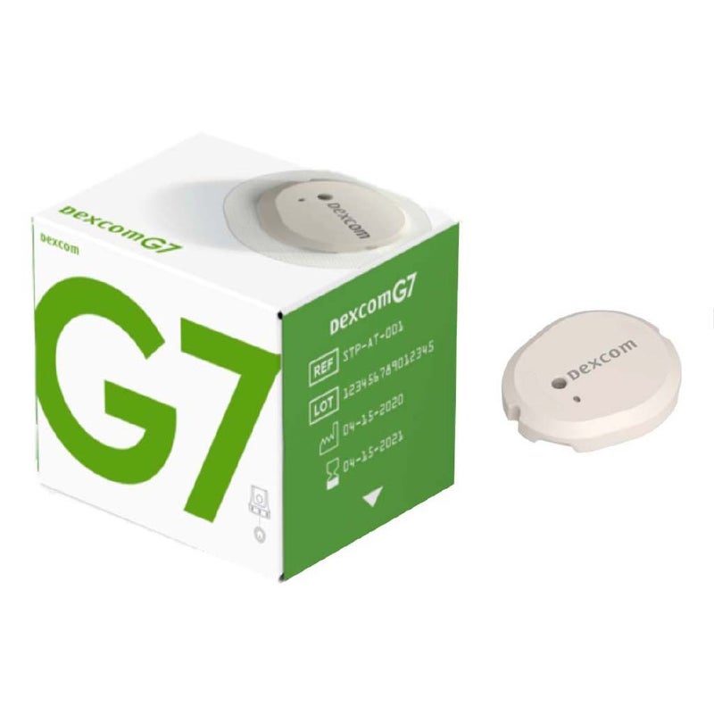 Dexcom G7 Sensor Kit For Continuous Glucose Monitoring, Pack of 1's